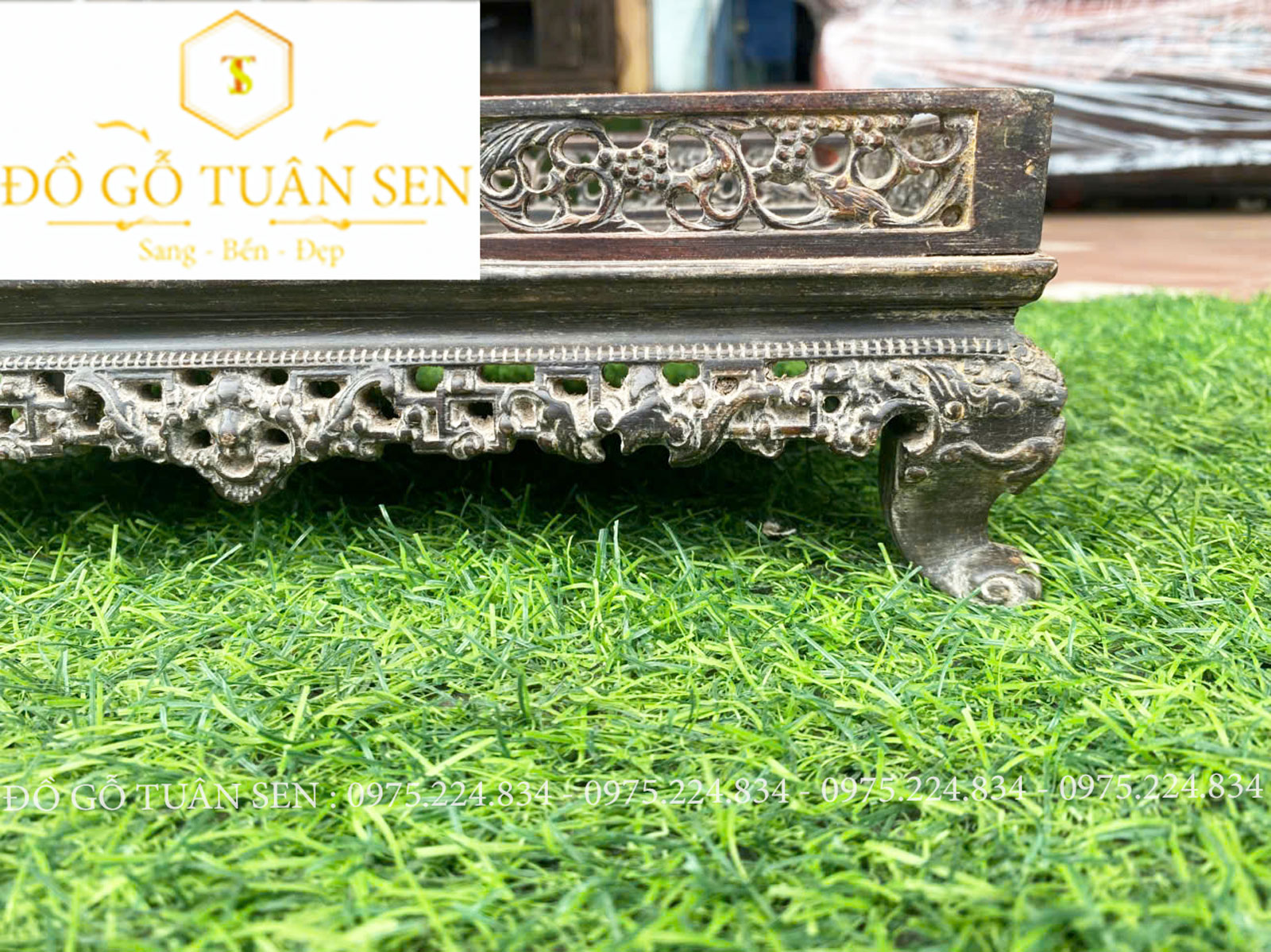 Thông tin kích thước khay trà gỗ trắc